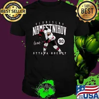 Vladislav Namestnikov Signature A Russian Hockey Ottawa Game T-Shirt Unisex