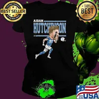 Aidan Hutchinson an American football defensive end for Detroit Cartoon T-Shirt