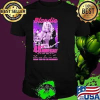 Blondie 49th Anniversary 1974 2023 Thank You For The Memories Signatures Shirt Unisex