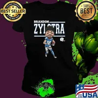 Brandon Zylstra professional American football wide receiver and return carolina cartoon T-Shirt