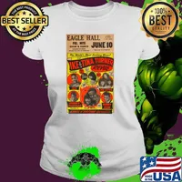 Eagle Hall Show And Dance Tina Turner Kings Of Rhythm Concert T-Shirt Ladies tee