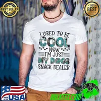 i used to be cool now i'm just my dogs snack dealer s Guys V Neck