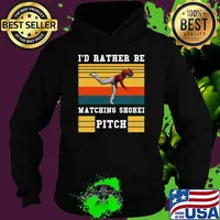 I'd Rather Be Watching Shohei Pitch Vintage Los Angeles Shohei Ohtani T-Shirt Hoodie