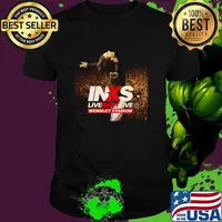Inxs Live Baby Wembley Stadium In Focus Iconic Moments And Unforgettable Hits T-Shirt Unisex