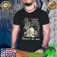 It Looks Like Everybody In This Whole Round World Down On Me Cactus Cowgirl Boot Hat T-Shirt