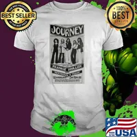 Journey Frankie Miller Yesterday And Today Winterland Concert T-Shirt