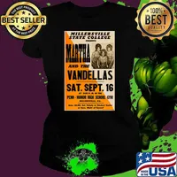 Millersville State College 1967 Martha and the Vandellas concert flyer T-Shirt
