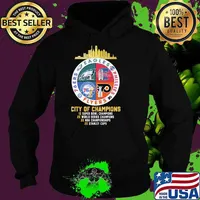 Philadelphia Eagles Phillies Flyers 76ers City Of Champions Shirt Hoodie
