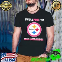 Pittsburgh Steelers I Wear Pink For Breast Cancer Awareness 2023 Shirt