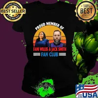 Proud Member of Fani Willis and Jack Smith Fan Club Vintage Sunset T-Shirt