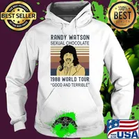 Randy watson sexual chocolate 1988 world tour good and terrible vintage T-Shirt Hoodie