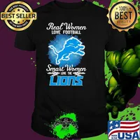 Real Women Love Football Smart Women Love The Detroit Lions 2023 s Unisex