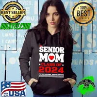 Senior mom class of 2024 not crying you're crying graduation T-Shirt Hoodie