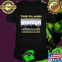 The Clash Lomdon Calling Concert Album By English Rock Band T-Shirt Unisex