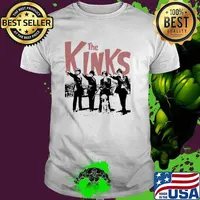 The kinks an English rock band formed in Muswell Hill Ray And Dave Davies 1964 T-Shirt