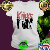 The kinks an English rock band formed in Muswell Hill T-Shirt Ladies tee
