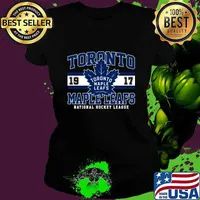 Toronto Maple Leafs National Hockey League 1917 Sports Ice Hockey T-Shirt