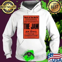 Vintage Rock Of The North The Mayfair Newcastle The Jam Concert T-Shirt