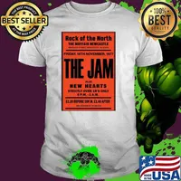 Vintage Rock Of The North The Mayfair Newcastle The Jam Concert T-Shirt Unisex