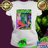 Vintage Soundgarden Horton Heat You Am The Grand Olympic Concert T-Shirt Ladies tee