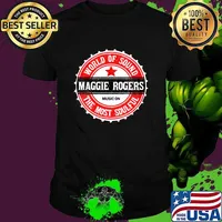 World Of Sound Maggie Rogers The Most Soulful Pilsener Beer Style T-Shirt Unisex