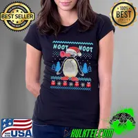 Christmas Pingu Meme Xmas Shirt Ladies Tee