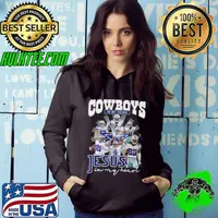 Dallas Cowboys In My Veins Jesus In My Heart 2023 Signatures s Hoodie