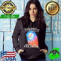 I am presently experiencing life a rate of several wtf's per hour owl s Hoodie