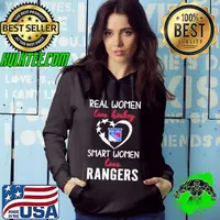 Real Women love Hockey Smart Women love New York Rangers 2023 Shirt Hoodie