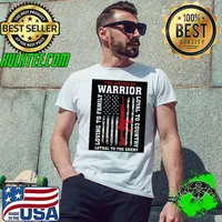 The american warrior loving to family lethal to the enemy usa flag T-Shirt Unisex