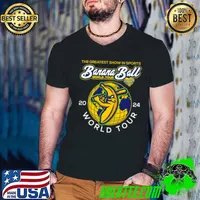 The Greatest Show in Sports Banana Ball World Tour 2024 Shirt Guys V Neck