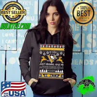 All I Want For Christmas Is You Just Kidding Give Me Pittsburgh Penguins Ticket Ugly Christmas Shirt Hoodie