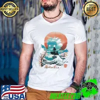 Away Of Surfing Anime Ghibli Ponyo Shirt