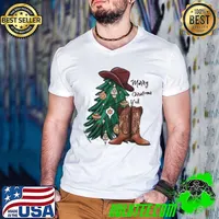 Country Western merry country Christmas y’all shirt