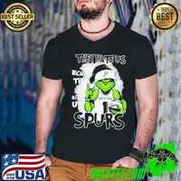 Santa Grinch They Hate Us Because They Ain’t San Antonio Spurs Christmas Shirt