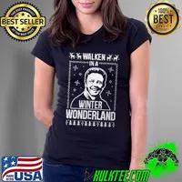 Walken In a Winter Wonderland Carol Parody Holiday Spirit Shirt