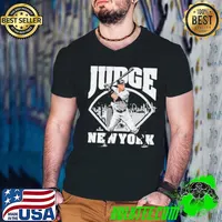 Aaron judge field signature s Guys V Neck