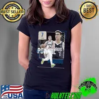 Awesome dwight Powell Canadian professional basketball player for the Dallas Mavericks T-Shirt Ladies Tee