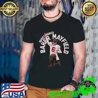 Baker Mayfield American football quarterback for the Tampa Bay Buccaneers Arc T-Shirt