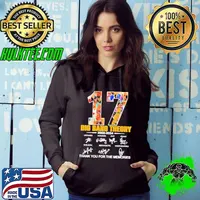 Big Bang Theory 17 Years of 2008-2024 thank you for the memories signature Shirt Hoodie
