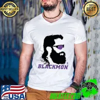 Charlie Blackmon American professional baseball outfielder and designated hitter Colorado Silhouette T-Shirt Guys V Neck