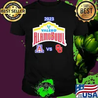 College Football bowl games 2023-24 valero alamo bowl 2023 Oklahoma vs Arizona alamodome san antonio tx cfb bowl game shirt