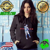 Dansby Swanson Superstar Pose Signature American professional baseball shortstop for the Chicago Cubs MLB T-Shirt Hoodie