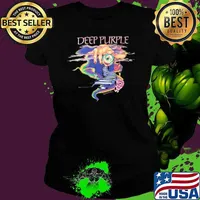 Deep Purple European Tour Merch, Deep Purple In Rock Albums Songs 2022 Shirt Ladies tee
