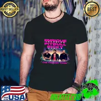 Enrique Iglesias Ricky Martin The Trilogy Tour Spanish singer and songwriter T-Shirt Guys V Neck