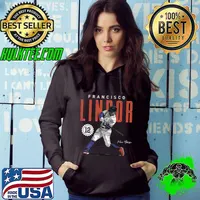 Francisco Lindor New York M Card Signature Puerto Rican professional baseball shortstop T-Shirt Hoodie