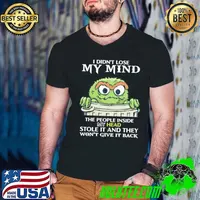 Funny i didn't lose my mind the people inside my head stole and they Oscar s Guys V Neck