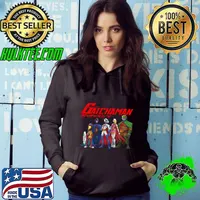 Gatchaman vintage movie 5 version Japanese animated franchise about a five-member superhero ninja team T-Shirt Hoodie