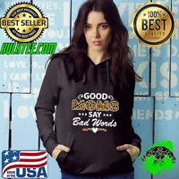 Good Moms Say Bad Words Leopard Lover T-Shirt Hoodie