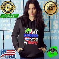 Grinch Hand My Arizona Cardinals Stole My Heart Christmas s Hoodie
